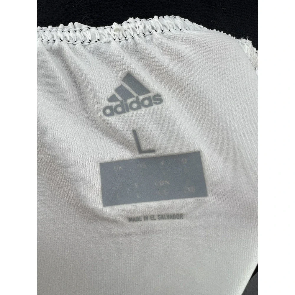 Adidas Padded Compression Shorts Mens Large White Climalite Football Baseball